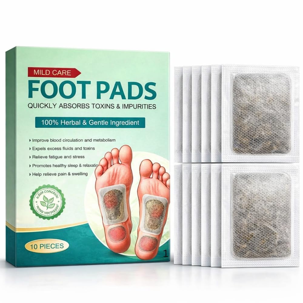 Detox Foot Pads (Pack of 1) (10 PATCHES)