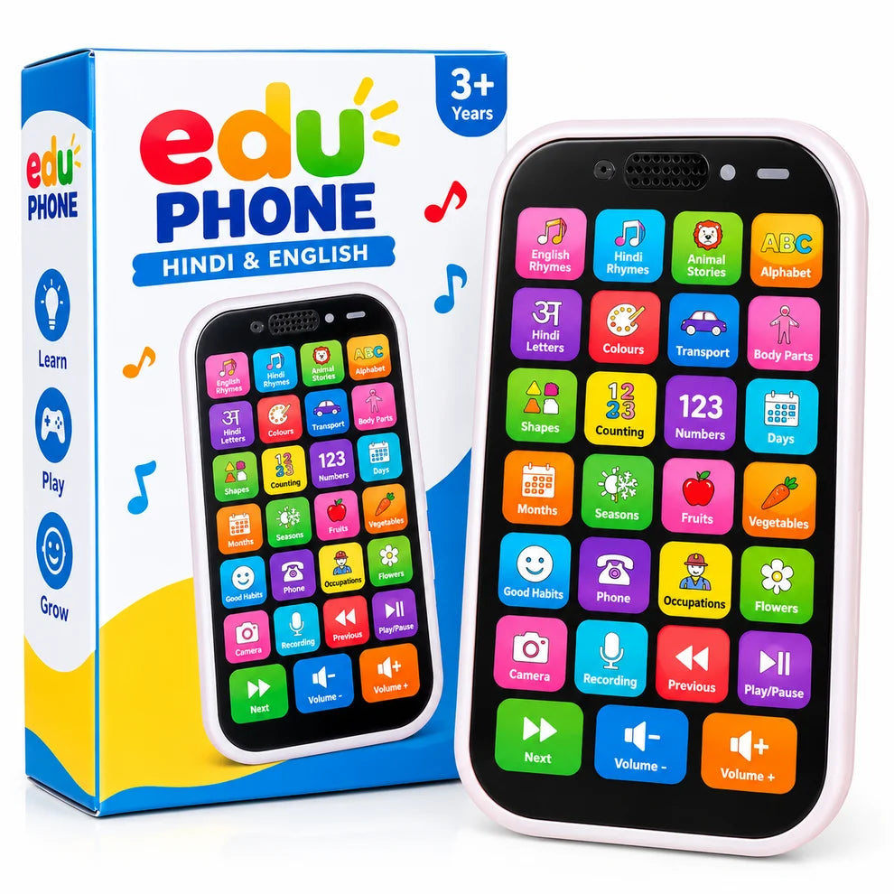 📱 Rechargeable Educational Talking Phone for Kids